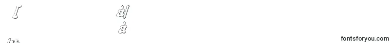 QuestKnight3DItalic-Schriftart – bengalische Schriften